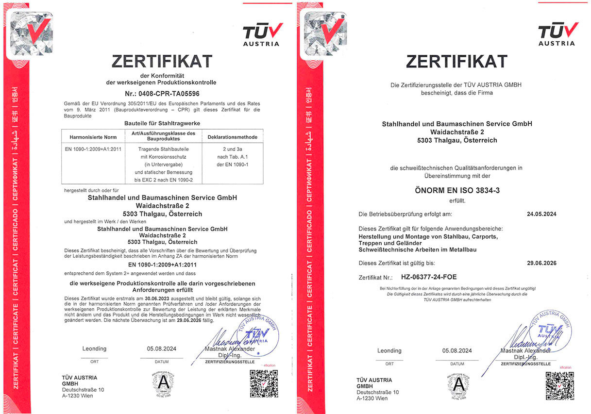zertifikat